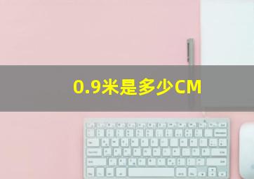 0.9米是多少CM