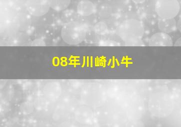 08年川崎小牛