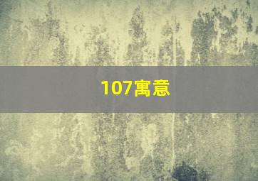 107寓意