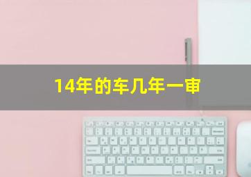 14年的车几年一审