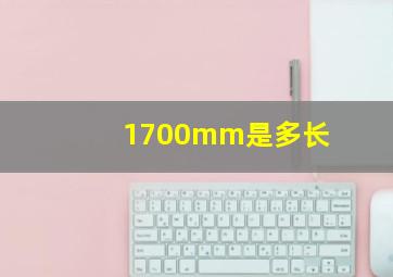 1700mm是多长