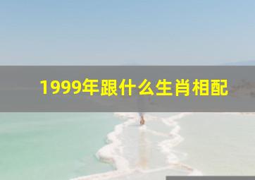 1999年跟什么生肖相配