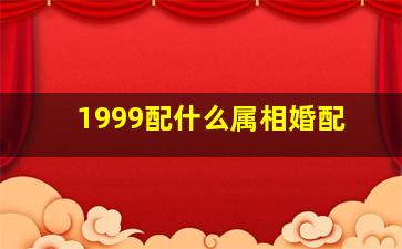 1999配什么属相婚配