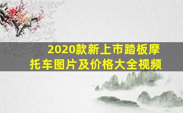 2020款新上市踏板摩托车图片及价格大全视频