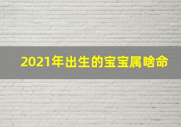 2021年出生的宝宝属啥命