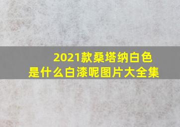 2021款桑塔纳白色是什么白漆呢图片大全集