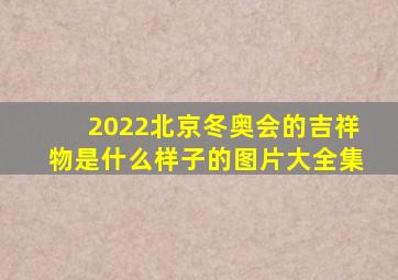 2022北京冬奥会的吉祥物是什么样子的图片大全集