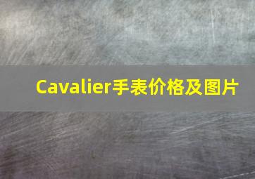 Cavalier手表价格及图片