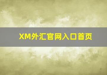 XM外汇官网入口首页