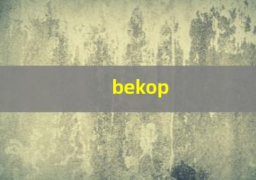 bekop