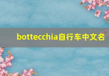 bottecchia自行车中文名