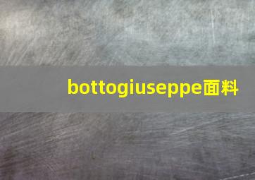 bottogiuseppe面料