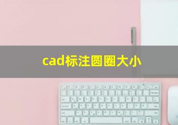 cad标注圆圈大小