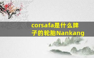 corsafa是什么牌子的轮胎Nankang