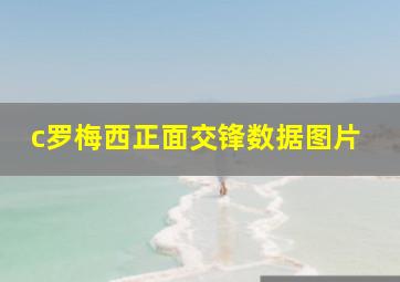 c罗梅西正面交锋数据图片