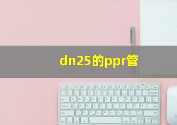 dn25的ppr管