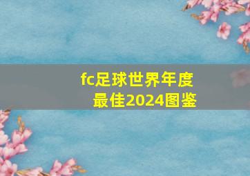 fc足球世界年度最佳2024图鉴