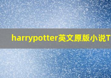 harrypotter英文原版小说TXT