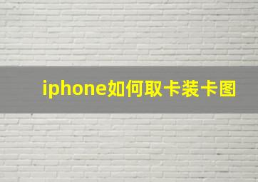 iphone如何取卡装卡图