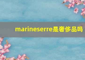 marineserre是奢侈品吗