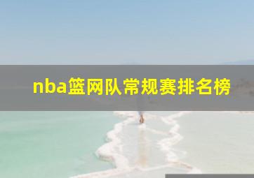 nba篮网队常规赛排名榜