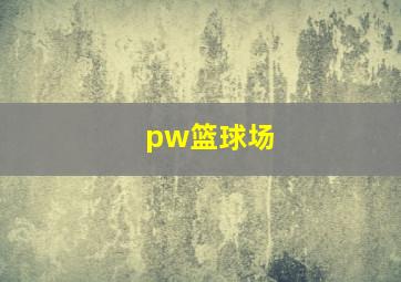 pw篮球场