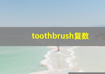 toothbrush复数