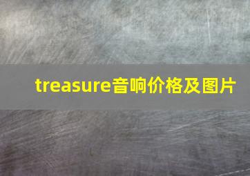 treasure音响价格及图片