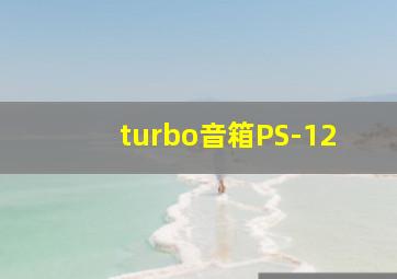 turbo音箱PS-12