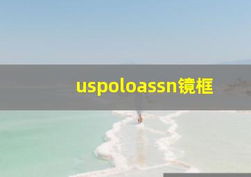 uspoloassn镜框