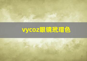 vycoz眼镜玳瑁色