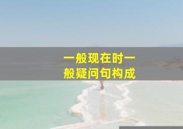 一般现在时一般疑问句构成