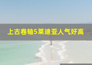 上古卷轴5莱迪亚人气好高