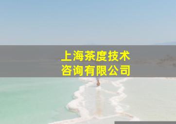 上海茶度技术咨询有限公司