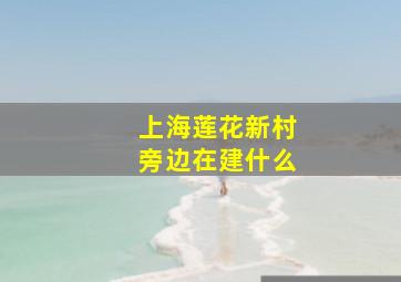 上海莲花新村旁边在建什么