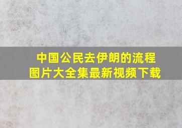 中国公民去伊朗的流程图片大全集最新视频下载