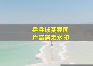 乒乓球赛程图片高清无水印