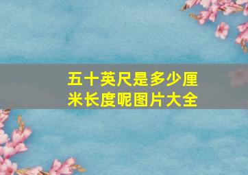 五十英尺是多少厘米长度呢图片大全