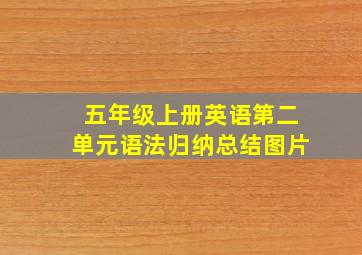 五年级上册英语第二单元语法归纳总结图片