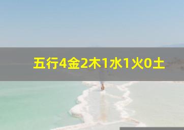 五行4金2木1水1火0土