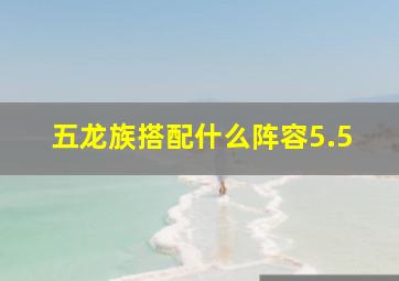 五龙族搭配什么阵容5.5