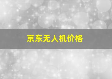 京东无人机价格