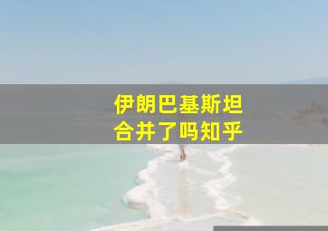 伊朗巴基斯坦合并了吗知乎