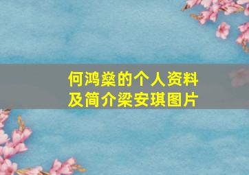 何鸿燊的个人资料及简介梁安琪图片