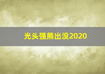 光头强熊出没2020