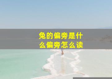 兔的偏旁是什么偏旁怎么读