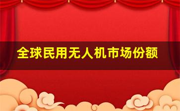 全球民用无人机市场份额