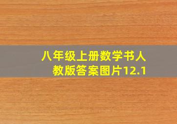 八年级上册数学书人教版答案图片12.1