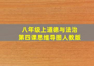 八年级上道德与法治第四课思维导图人教版