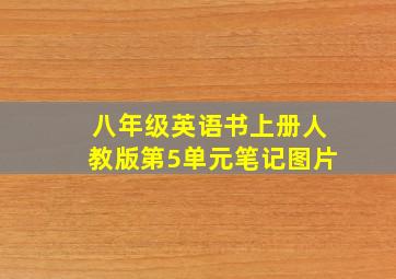 八年级英语书上册人教版第5单元笔记图片